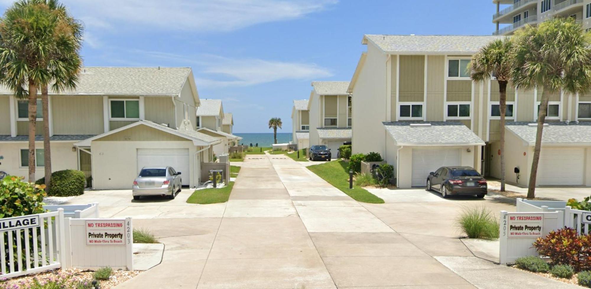 Zen Beach Retreat - Ocean View Townhouse -No Drive Beach New Smyrna Beach Eksteriør bilde
