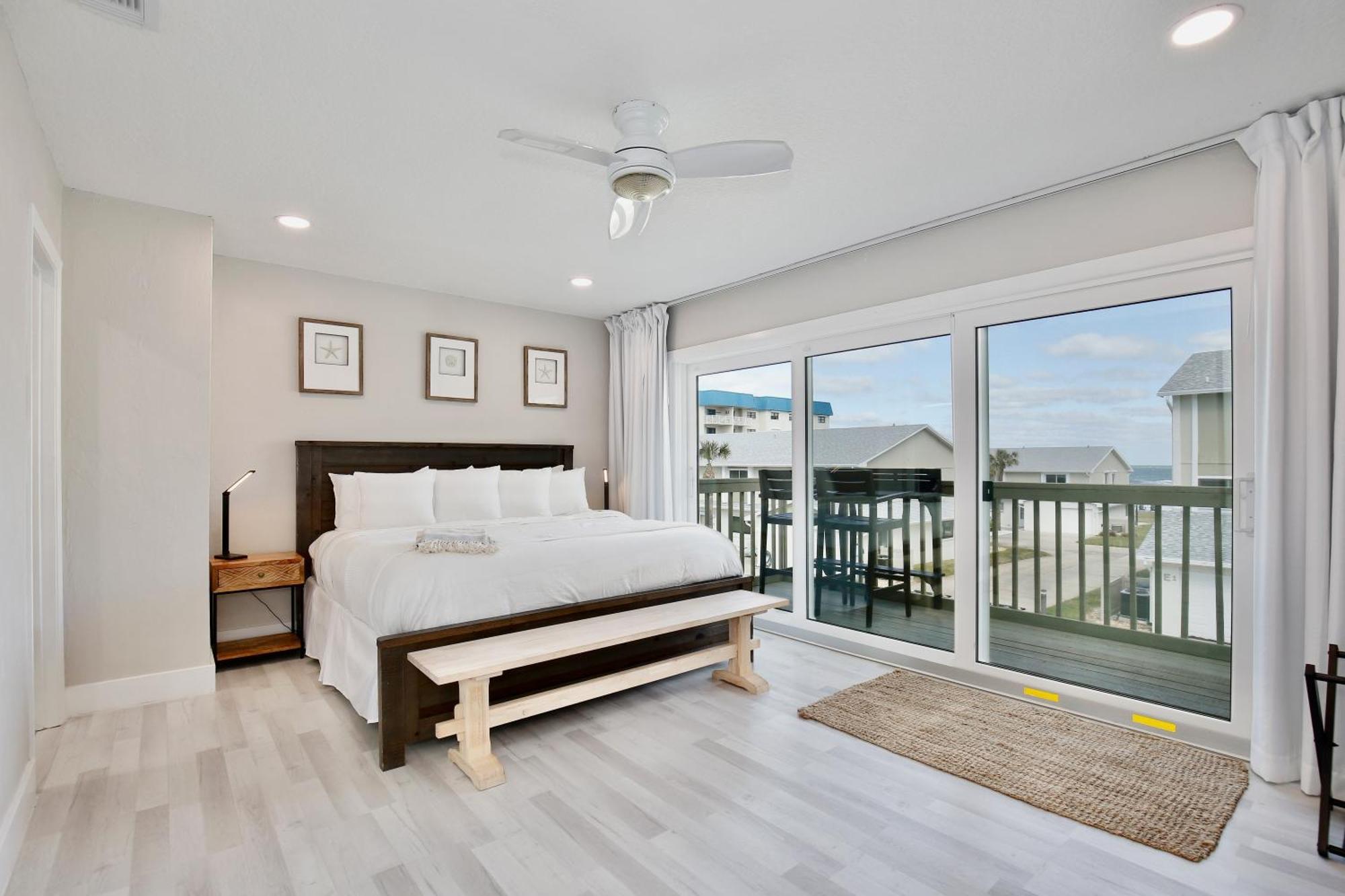 Zen Beach Retreat - Ocean View Townhouse -No Drive Beach New Smyrna Beach Eksteriør bilde