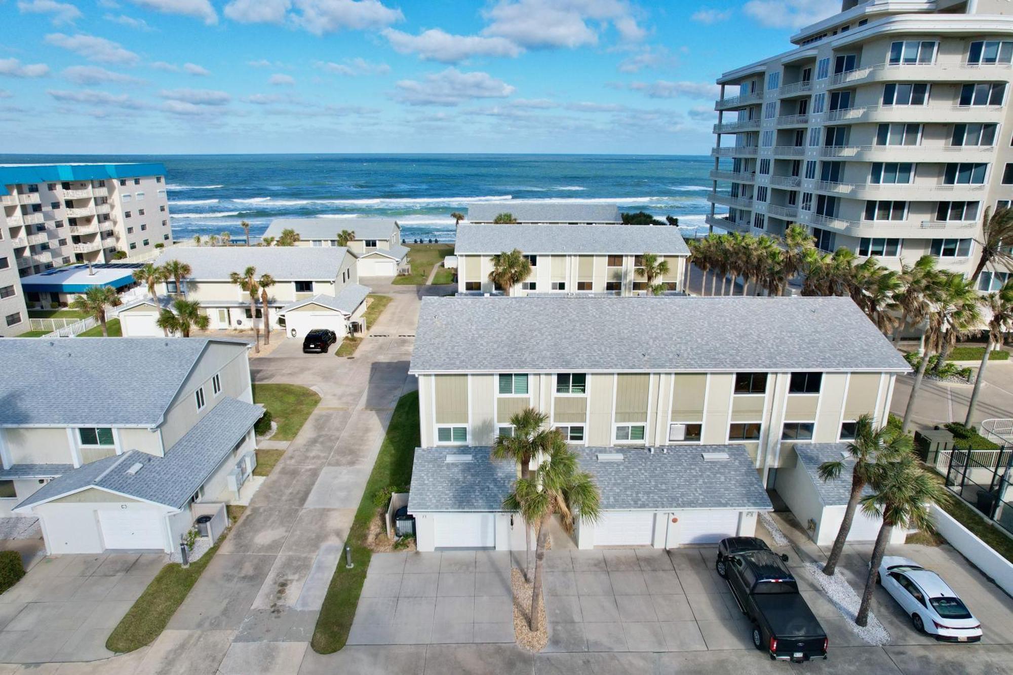 Zen Beach Retreat - Ocean View Townhouse -No Drive Beach New Smyrna Beach Eksteriør bilde