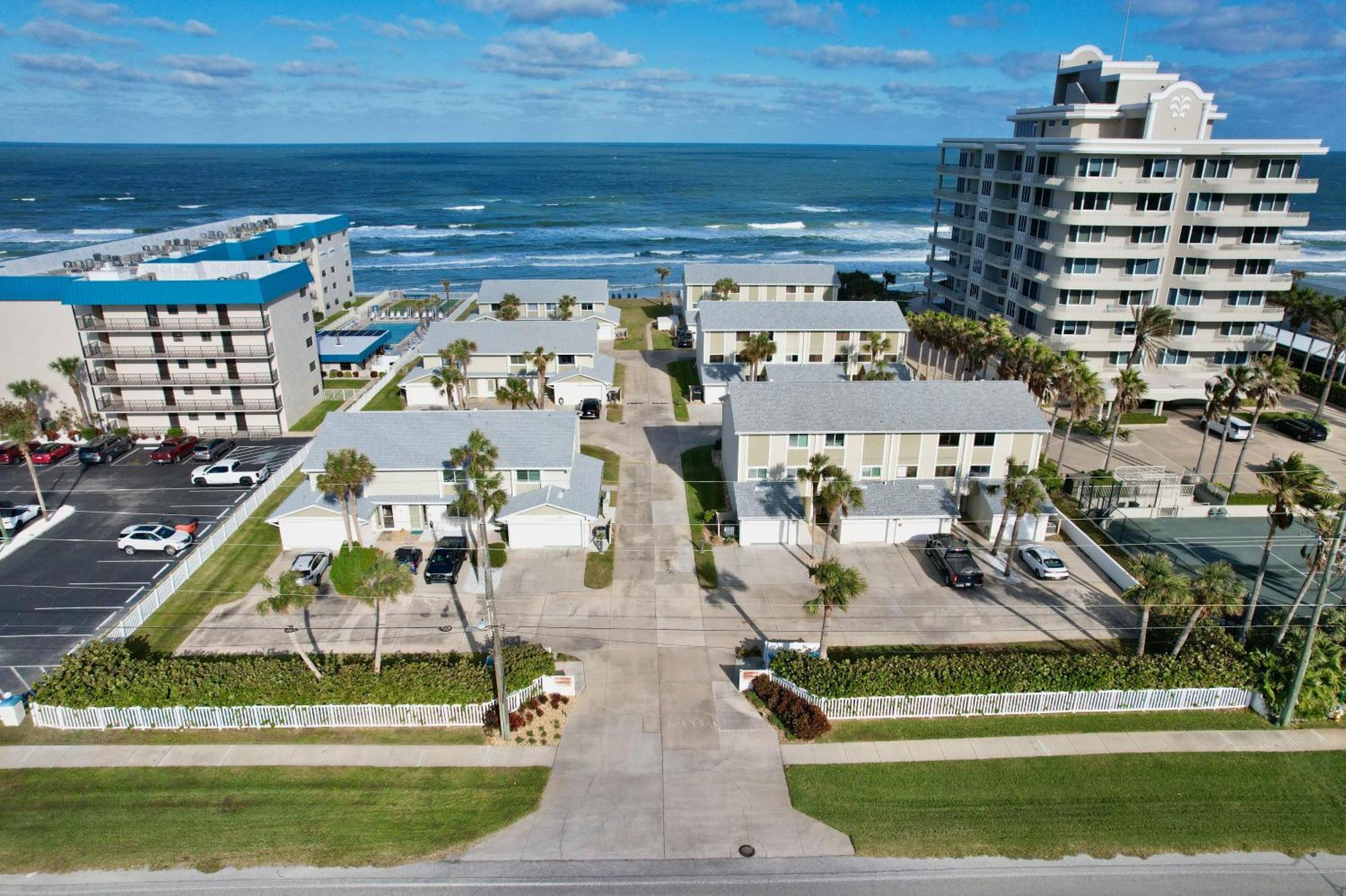 Zen Beach Retreat - Ocean View Townhouse -No Drive Beach New Smyrna Beach Eksteriør bilde