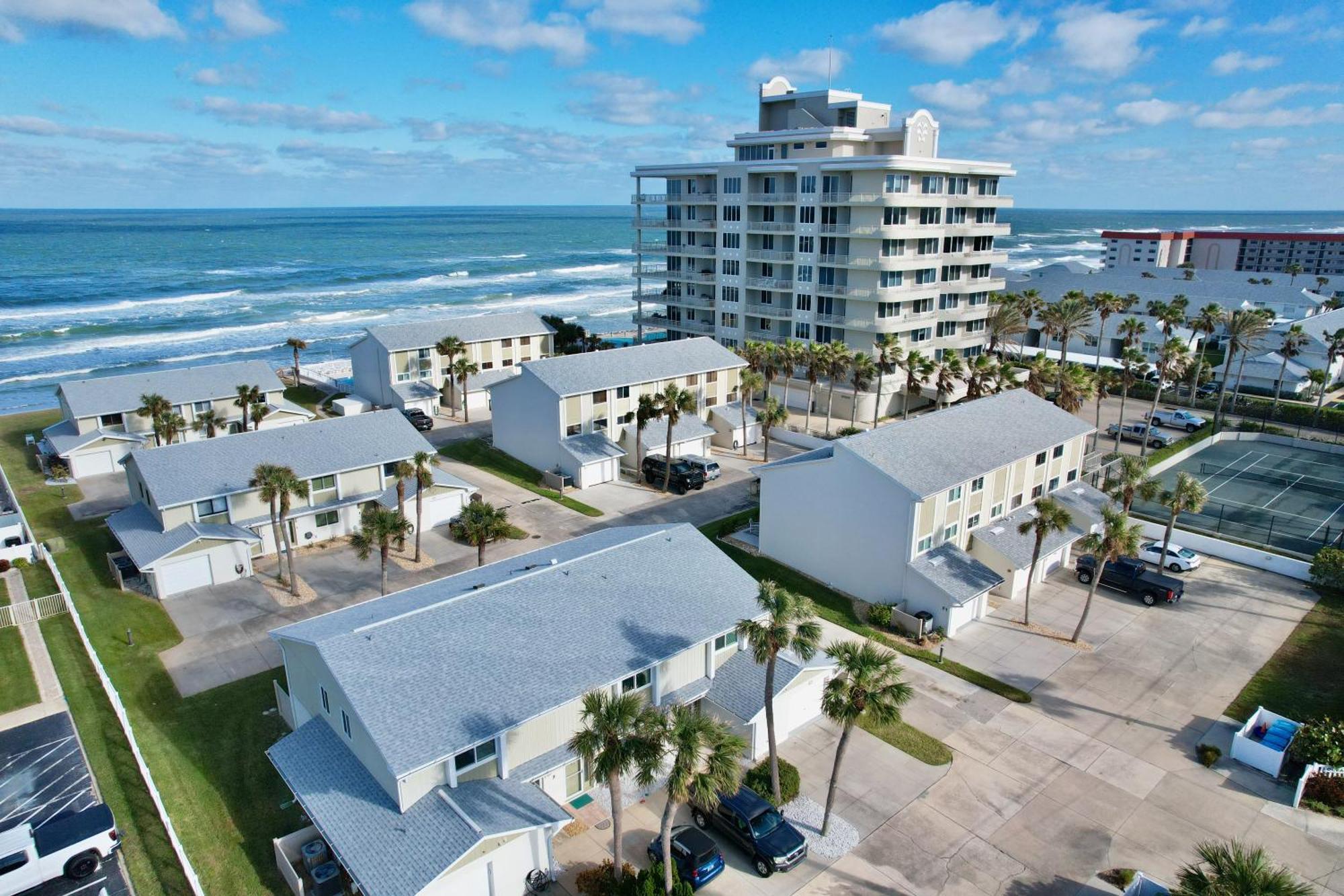 Zen Beach Retreat - Ocean View Townhouse -No Drive Beach New Smyrna Beach Eksteriør bilde