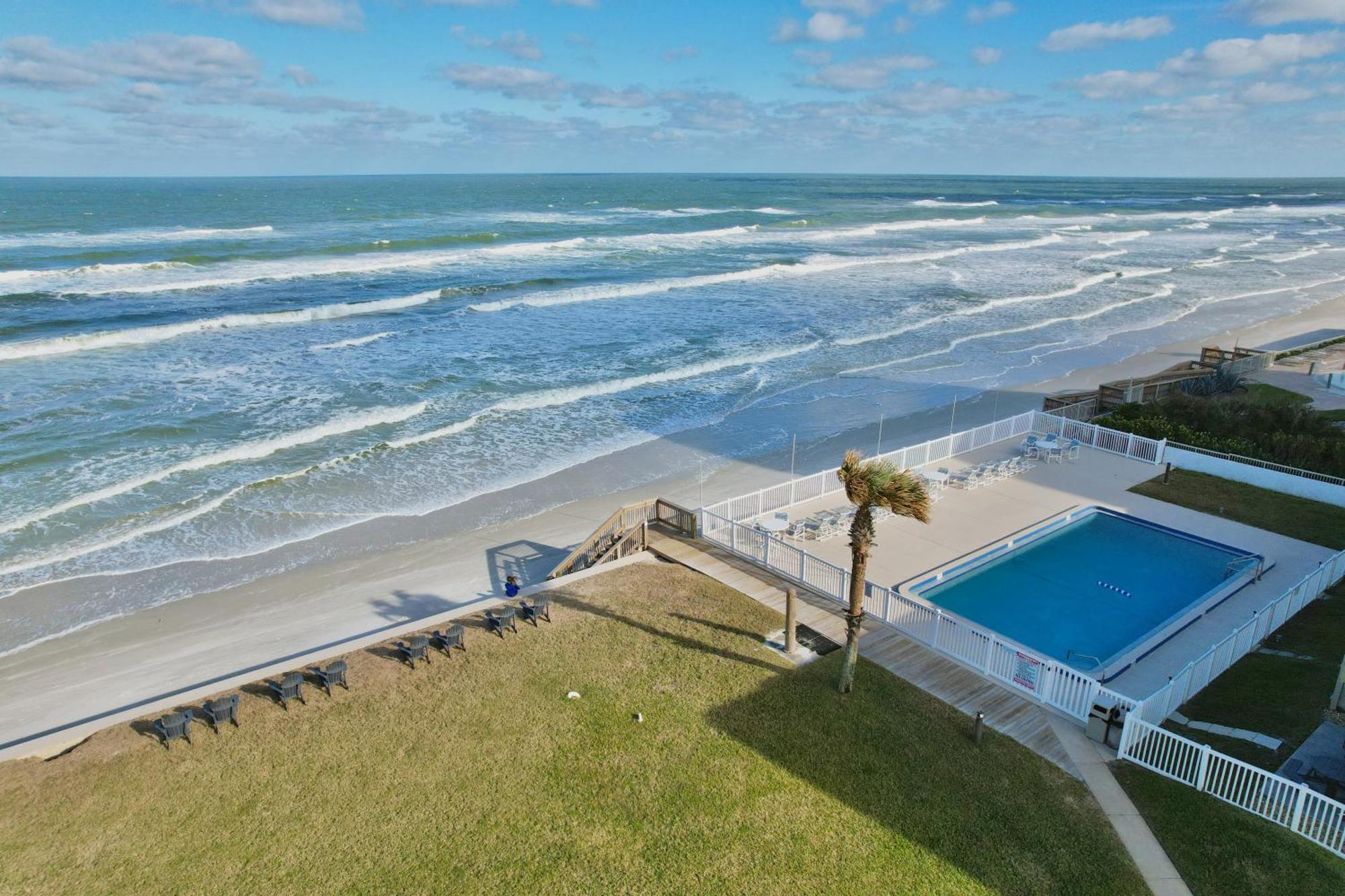 Zen Beach Retreat - Ocean View Townhouse -No Drive Beach New Smyrna Beach Eksteriør bilde