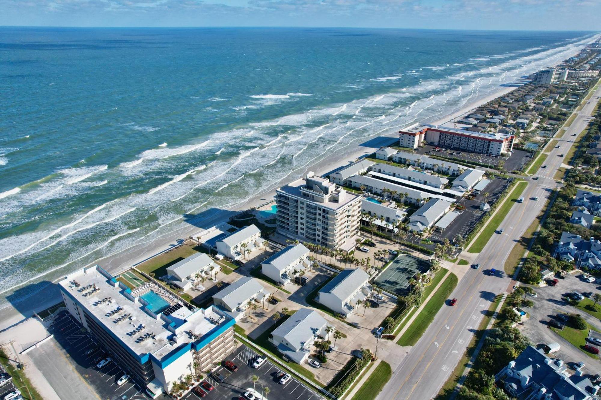 Zen Beach Retreat - Ocean View Townhouse -No Drive Beach New Smyrna Beach Eksteriør bilde