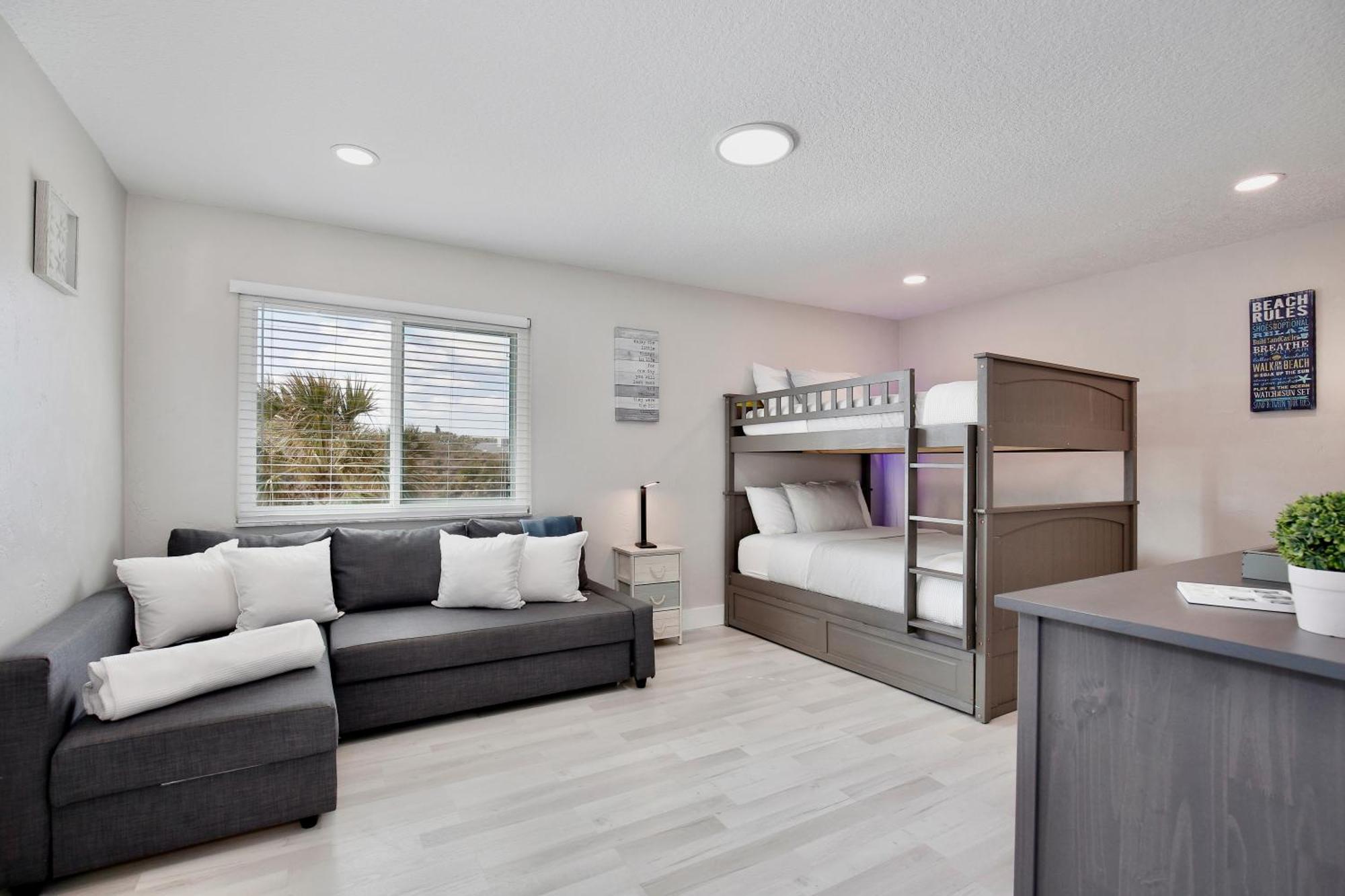 Zen Beach Retreat - Ocean View Townhouse -No Drive Beach New Smyrna Beach Eksteriør bilde