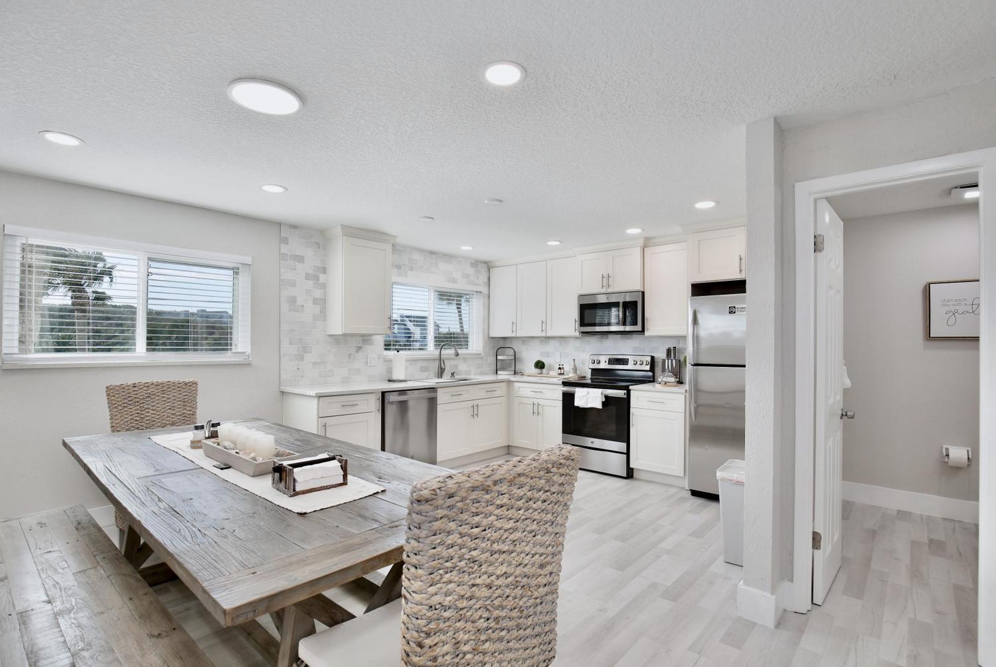 Zen Beach Retreat - Ocean View Townhouse -No Drive Beach New Smyrna Beach Eksteriør bilde